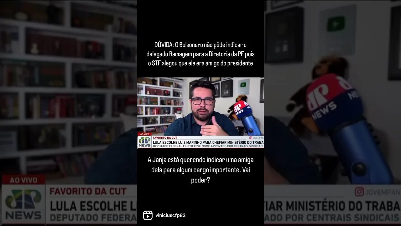 E agora vai poder?