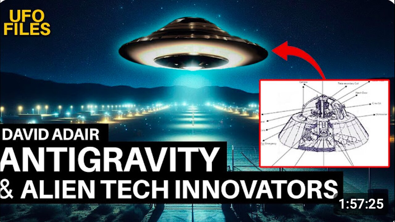 David Adair…Antigravity Secrets and Alien Tech Innovations!