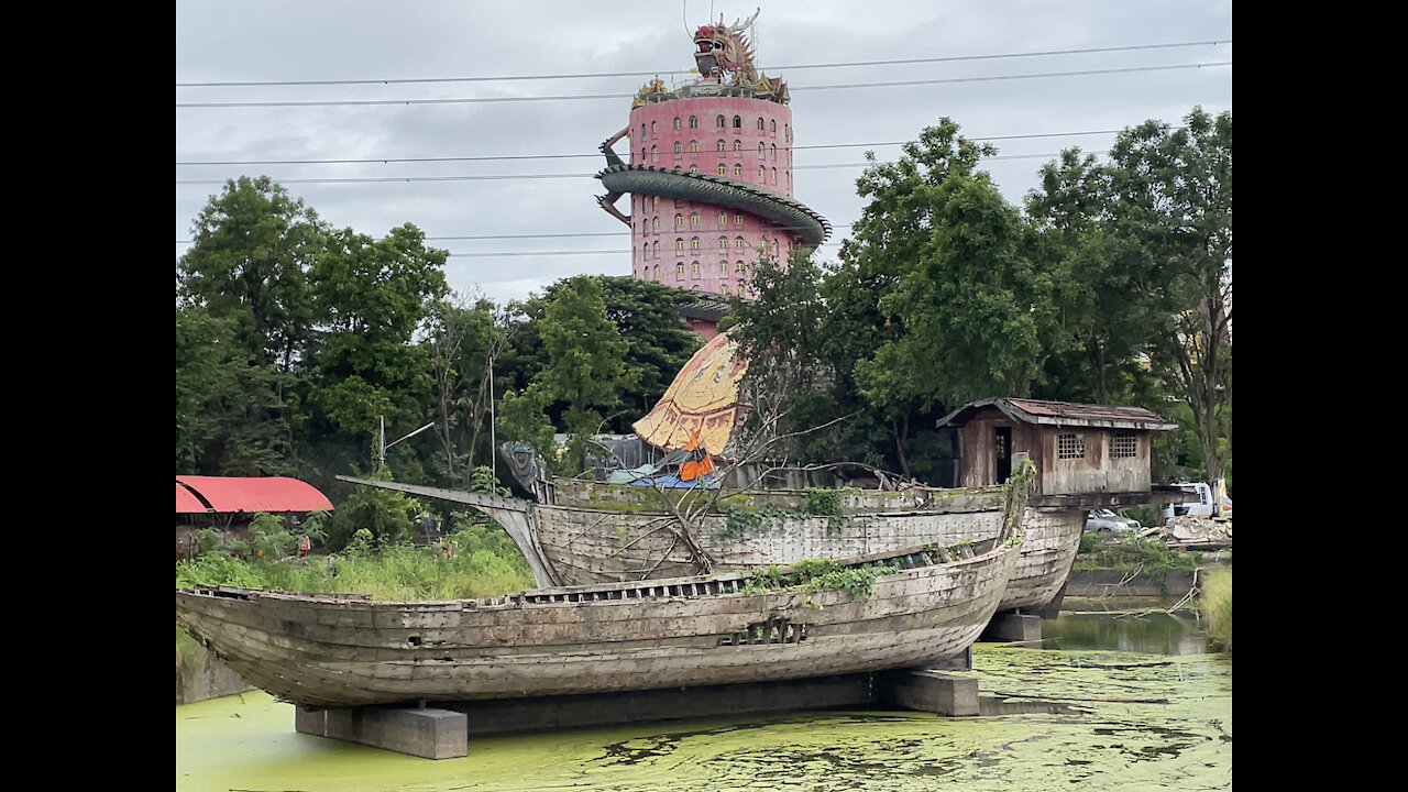 Wat Sam Phram the dragon temple