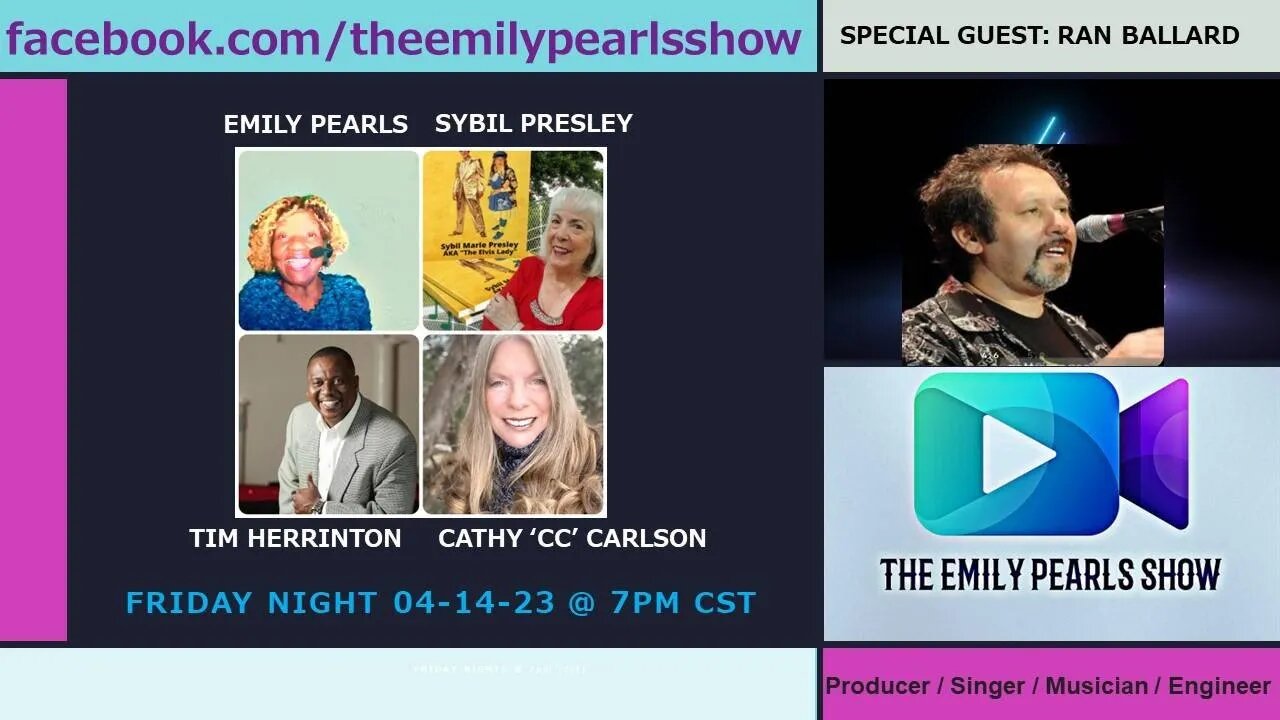 THE EMILY PEARLS 'LIVE' TELEVISION SHOW