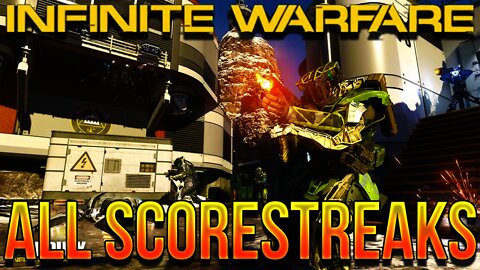 ALL SCORESTREAKS IN INFINITE WARFARE! - Shock Sentry, T.H.O.R., & More!