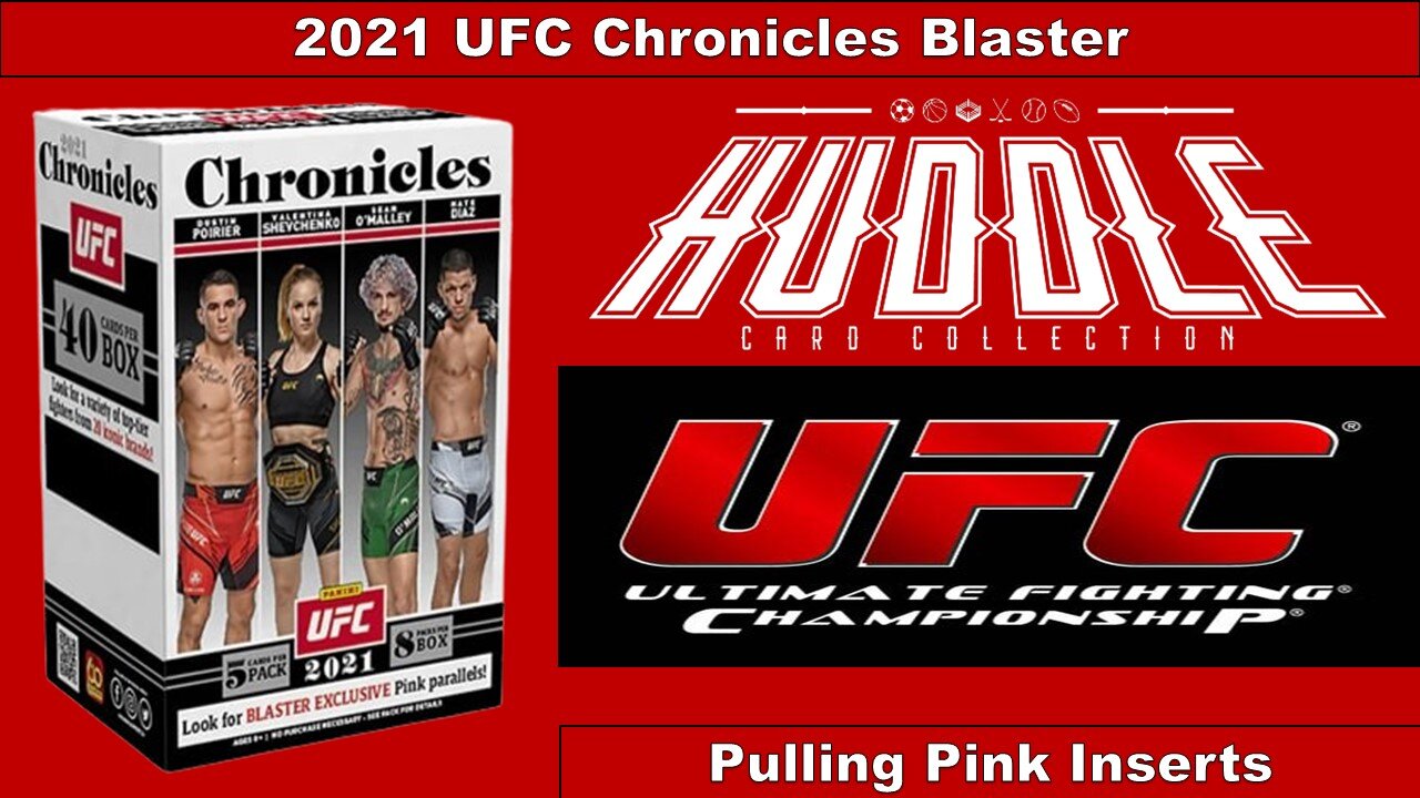 Pulling Pink Inserts Out OF 2021 UFC Chronicles Blaster Box. Should You Buy?