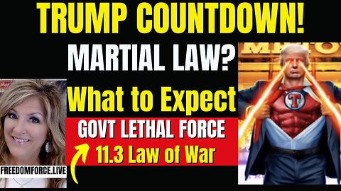 10-29-24   Trump Countdown - Martial Law, 11.3, Blackrock