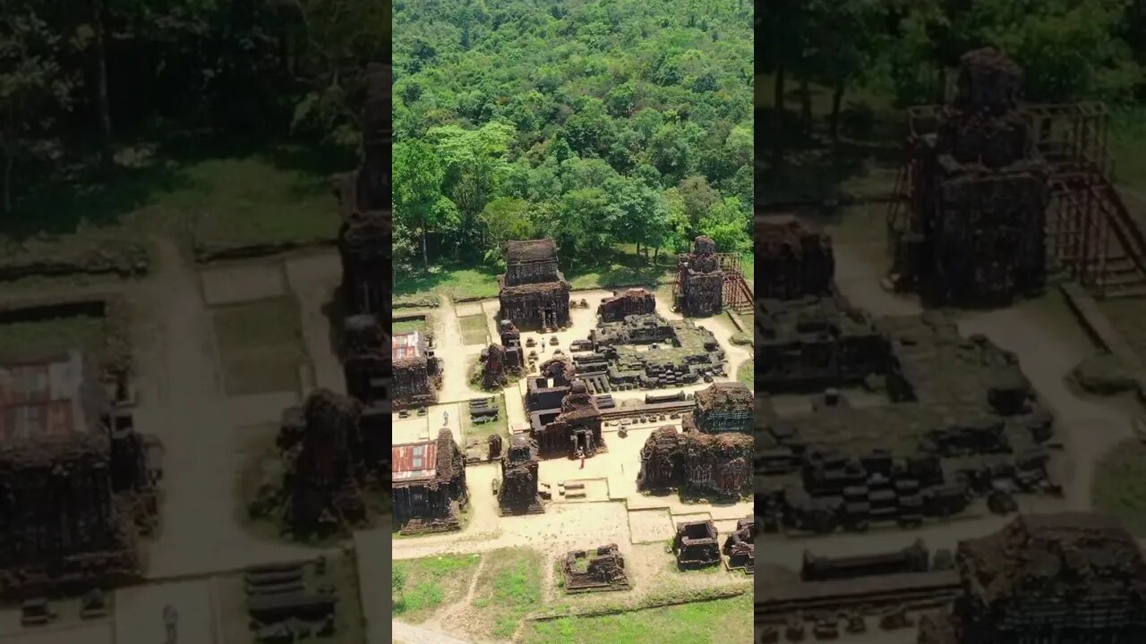 🌿🌿 My Son Hindu Ruins: A Majestic Aerial Journey 🌿🌿