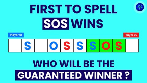 You can always win this game if you go second | An SOS (math olympiad) puzzle