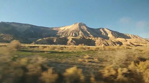 Amtrak California Zephyr Near Glenwood Springs, Colorado