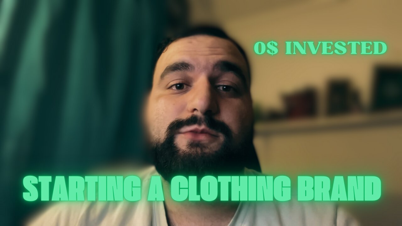 I AM STARTING A CLOTHING BRAND WITH 0$ | AND YOU CAN TOO| STEP BY STEP