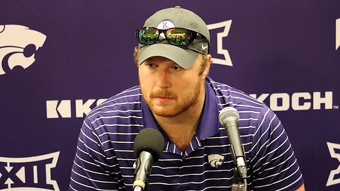 Kansas State Football | Eli Huggins Postgame Interview | TCU 38, K-State 28