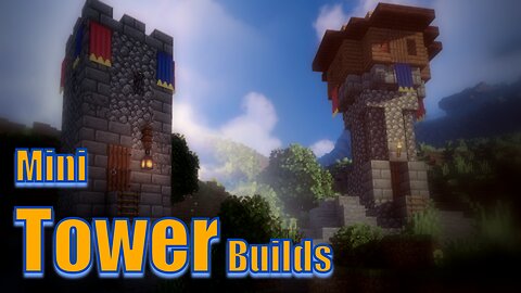 Mini Medieval Minecraft Builds 5 | Watch Towers