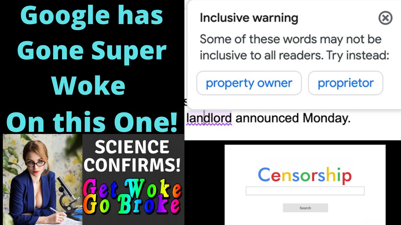 Google Docs Going Ultra Woke!