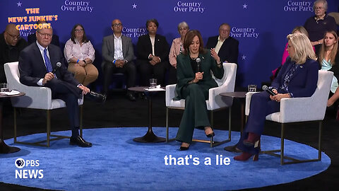 That's how she does it. Question: What is your plan to strengthen Social Security? Kamala: First of all, listen to my lies about President Trump... (lies + word salad) ...so, part of my plan is to continue to strengthen Social Security.