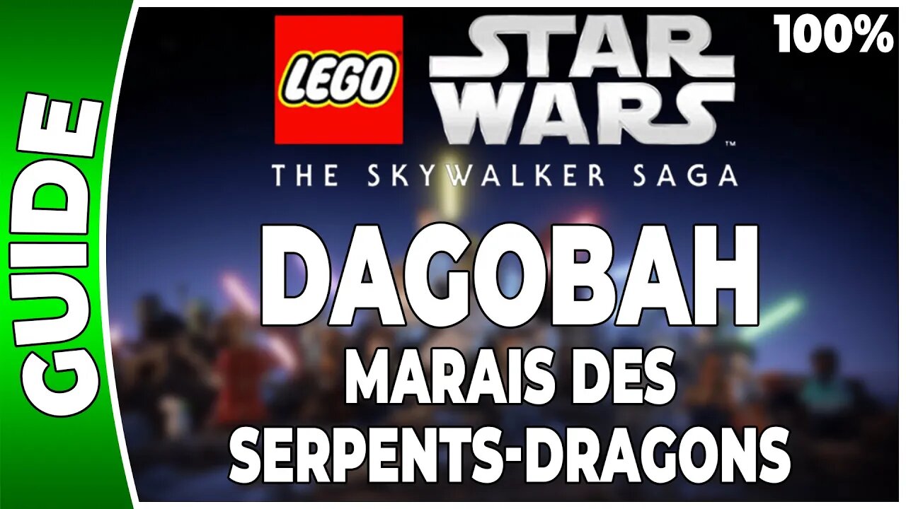 LEGO Star Wars : La Saga Skywalker - DAGOBAH - MARAIS DES SERPENTS-DRAGONS - 100% Briques, Datacarte