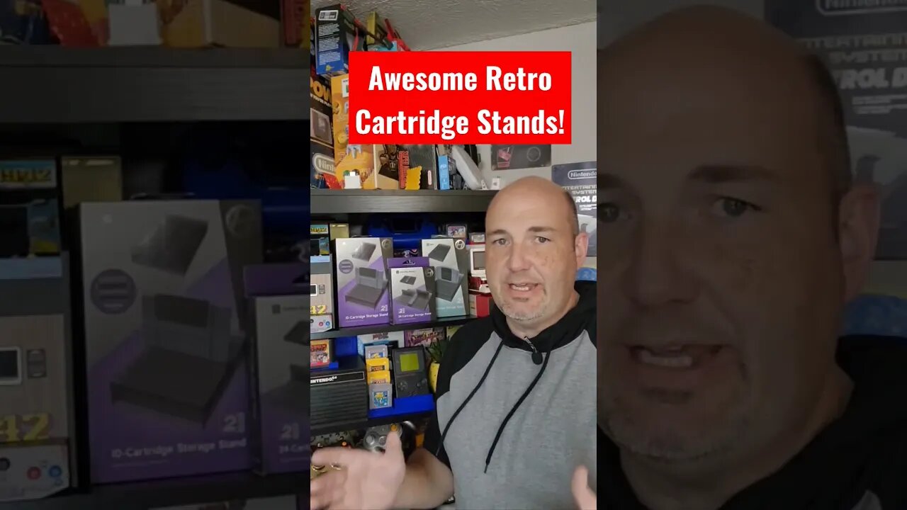 AWESOME Retro Video Game Cartridge Stands!