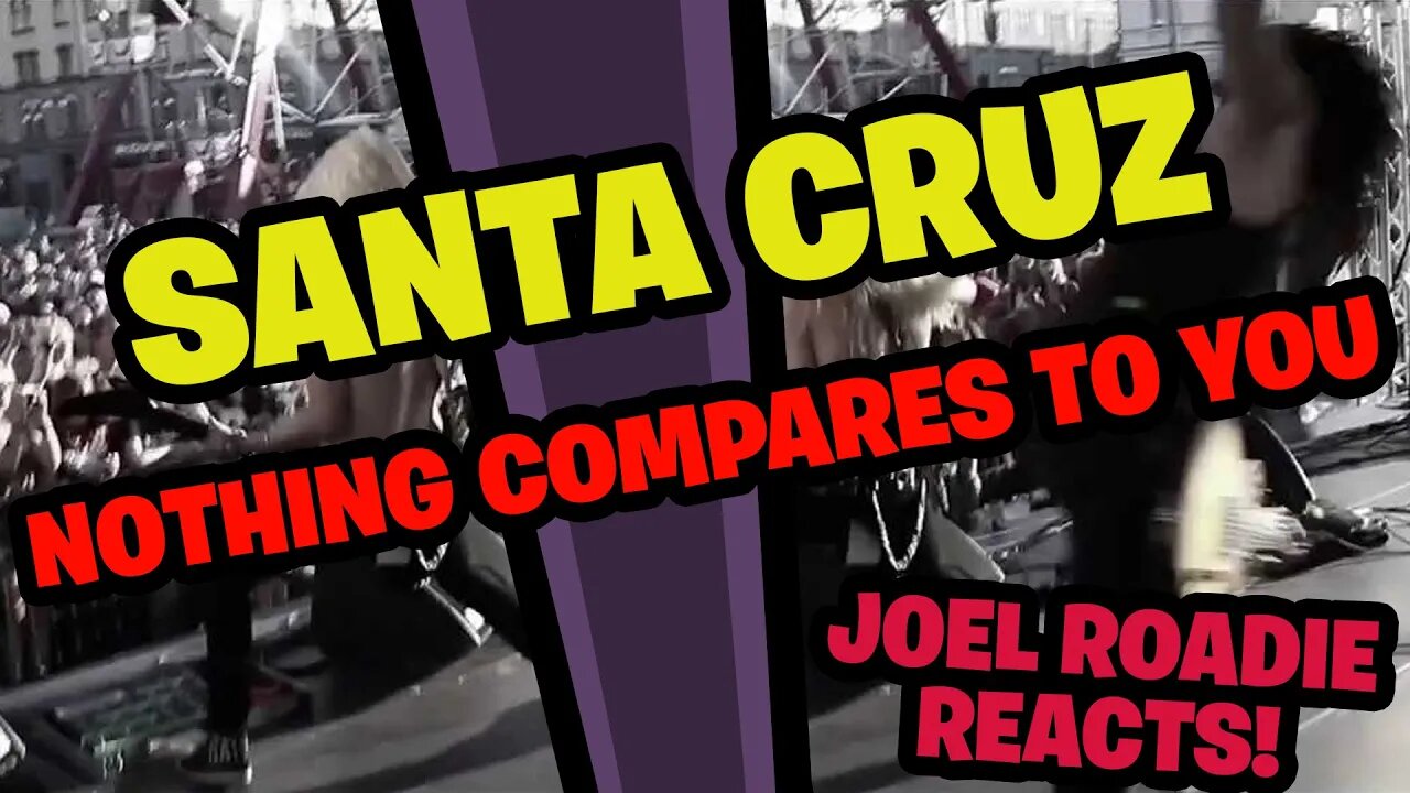 Santa Cruz "Nothing Compares To You" Official Video - Roadie Reacts
