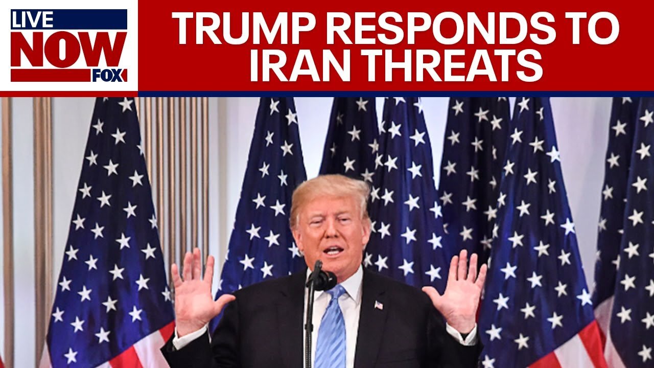 🔴BREAKING: Donald Trump Says Iran should be BLOWN UP after threats made on his life