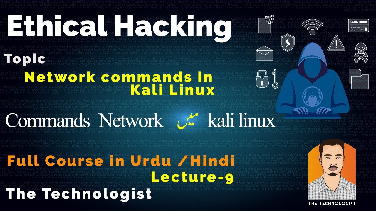 Kali linux basic commands | LEARN KALI LINUX 2023| Ethical Hacking Full Course