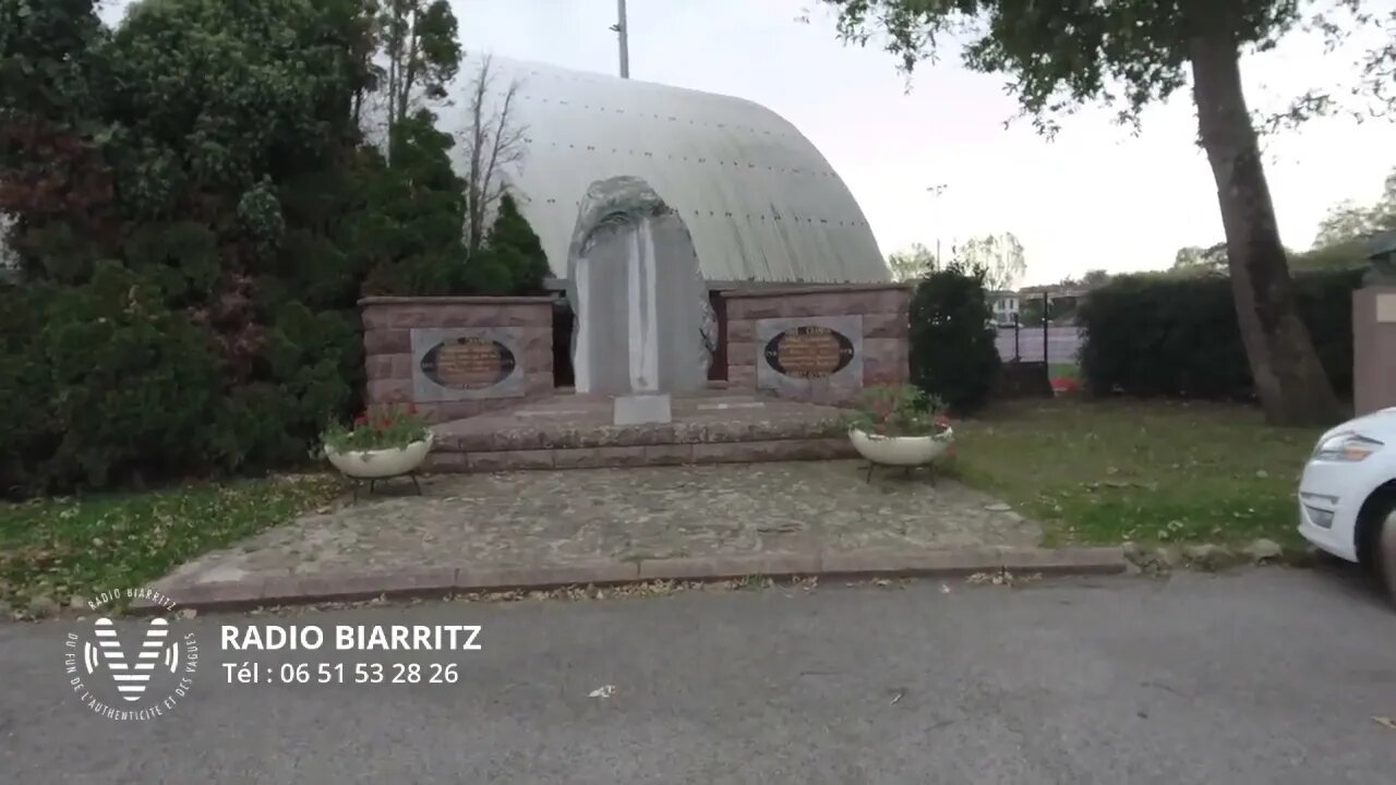 Projet quartier d’Aguilera - le monument aux morts des membres du BO morts pour la France en 14-18