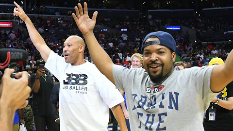 LaVar Ball Gets STOMPED by Ice Cube During BIG3 4-Point Challenge