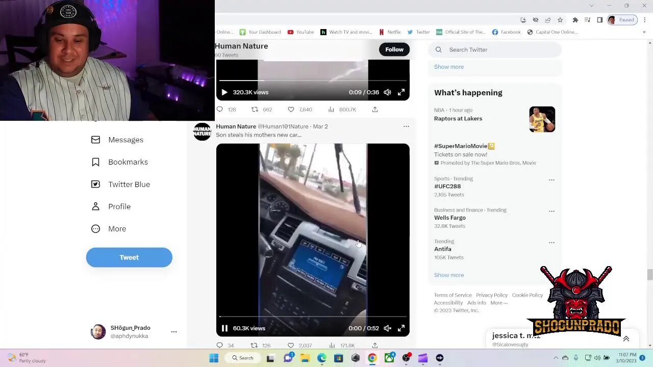 reaction clips