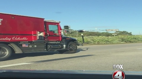 Fort Myers Armored Truck Spills Money