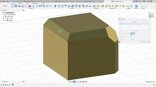 Fusion360 3D Part.13 (3D Solid Chamfer). The absolute beginner tutorial help series.