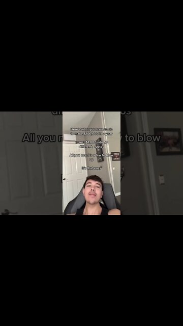 How To Make $100,000 In 1 Year With Crypto #shorts