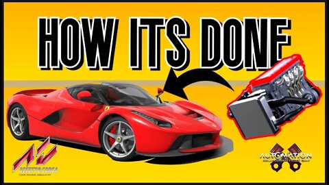 HOW TO: AUTOMATION ENGINES IN ASSETTO CORSA