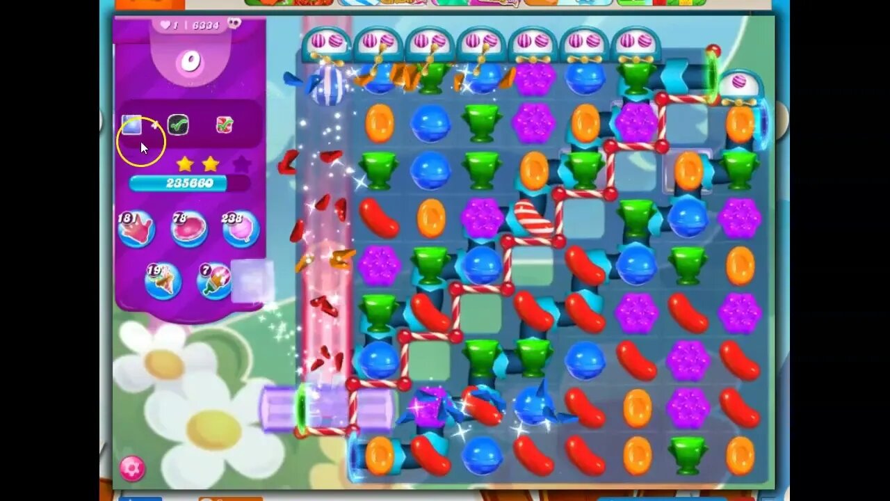 Candy Crush Level 6334 Talkthrough, 27 Moves 0 Boosters