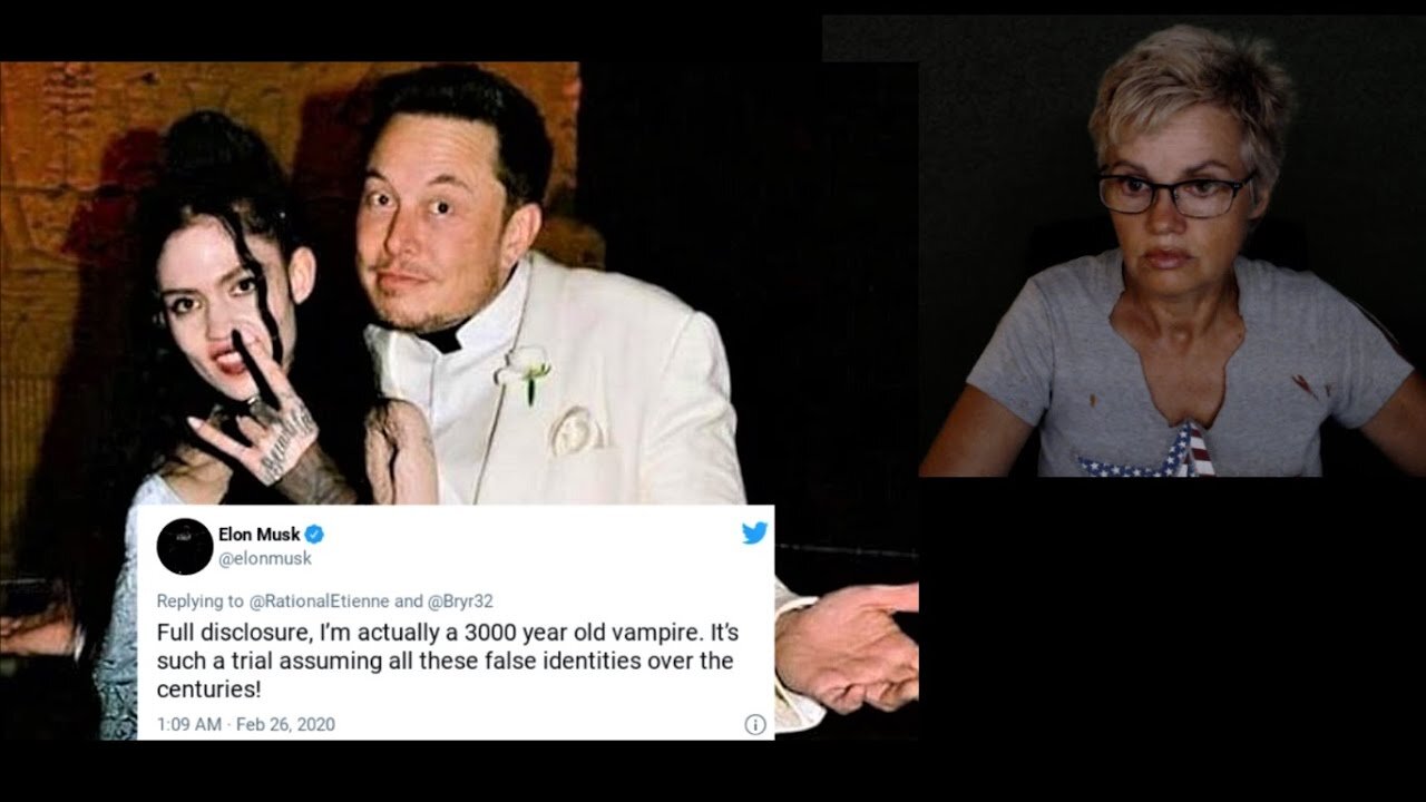 Is Elon Musk confessing to being a 3,000 years old Vampire Reptillian?