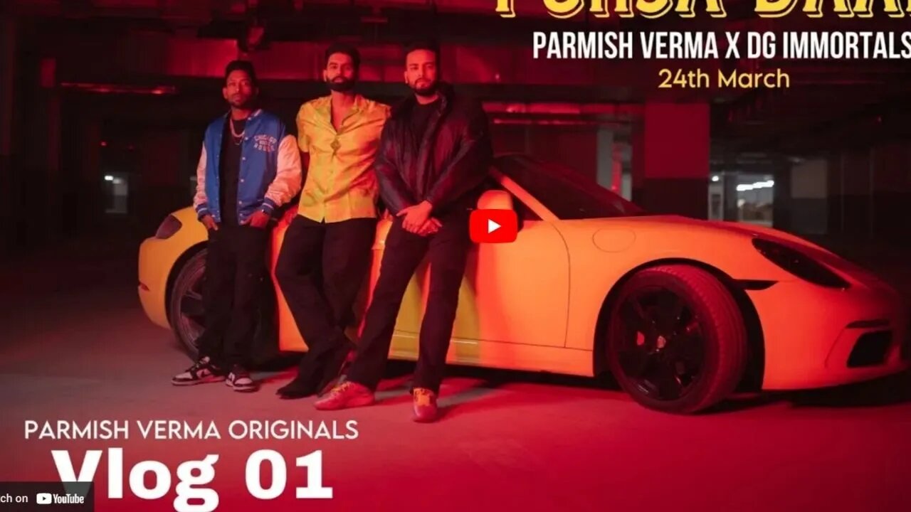 Parmish Verma Vloging 01 Elvish Yadav DG Immortals PUNJA DAAB Shoot Day