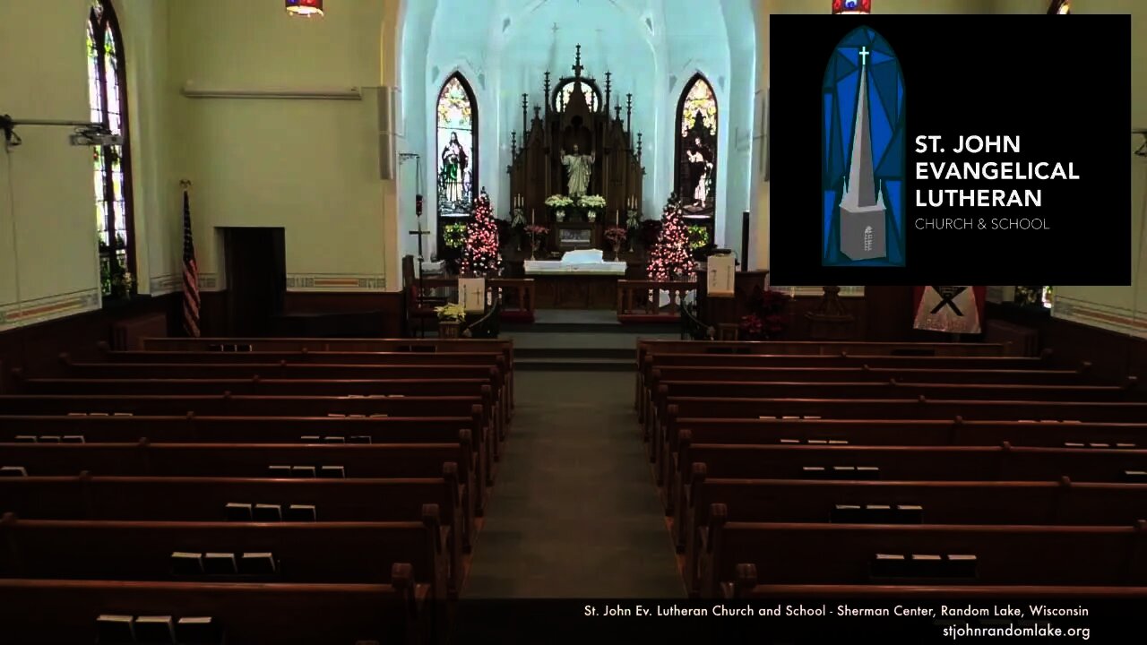 St. John Lutheran Church & School - Random Lake, WI Live Stream