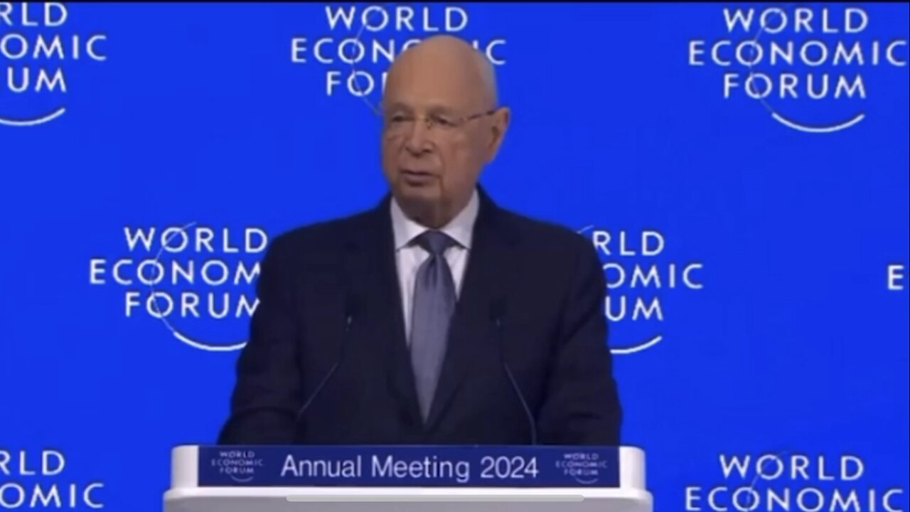 Klaus Schwab Openly Declares He Is A World Leader, Building Trust & Depopulation Agenda Exhibit B