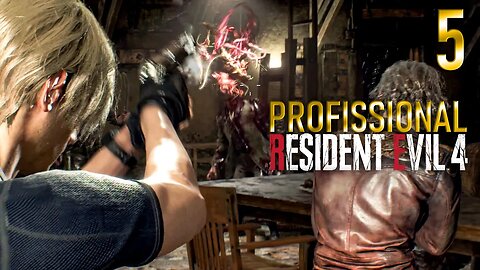 RESIDENT EVIL 4 REMAKE Cap #5 - A Cabana | MODO PROFISSIONAL