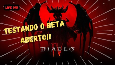 Diablo 4 - Será que o jogo é Bom ??!! - testando o beta!!