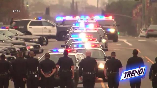 THE TREND: LAPD officer runs from Bakersfield to LA for fallen officers