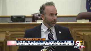 Murder charges in Indiana overdose death