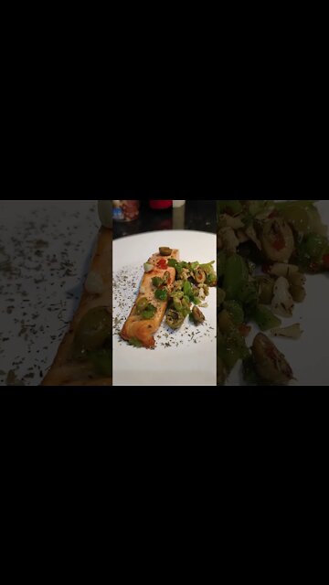 SALMÃO GRELHADO DE FRIGIDEIRA