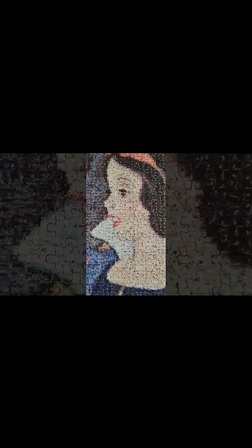 Snow White Photomosaic #puzzle #jigsawpuzzles #puzzles #shorts