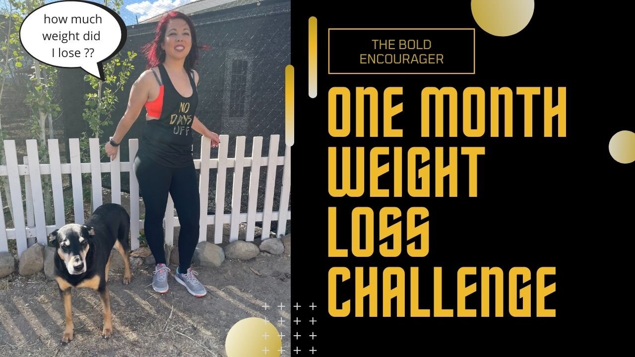 One Month Weight Loss Challenge