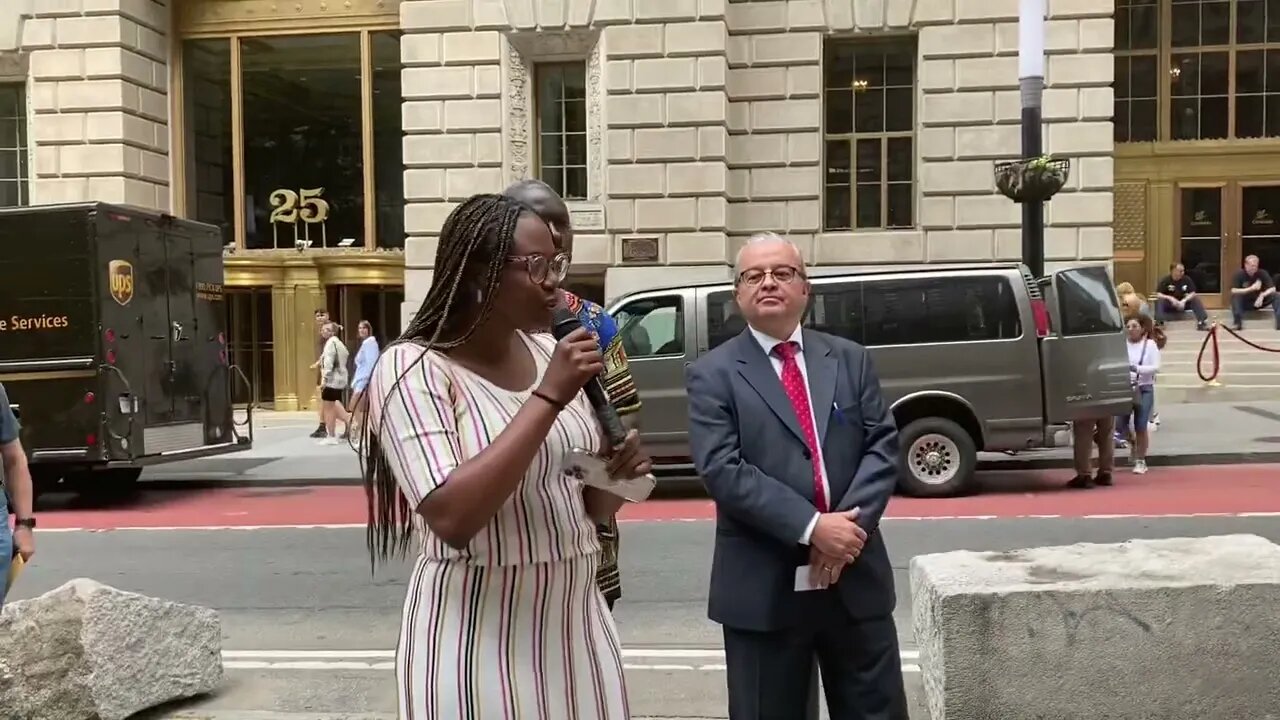 The Senegalese Flag Raising 26 Broadway park 7/8/2022 @nysensepulveda @CMNantashaW @bronxdems