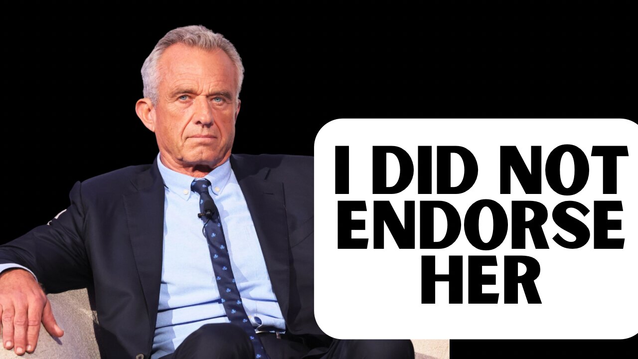 Does RFK Jr really want to work under Kamala?