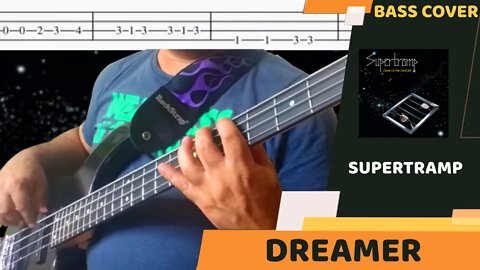 Supertramp - Dreamer - Bass Cover & Tabs