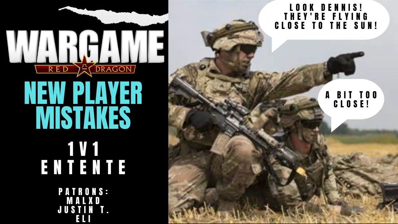 New Player Mistakes | Wargame Red Dragon Multiplayer
