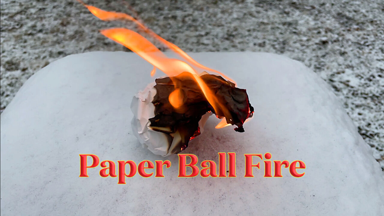 Paper Ball Fire