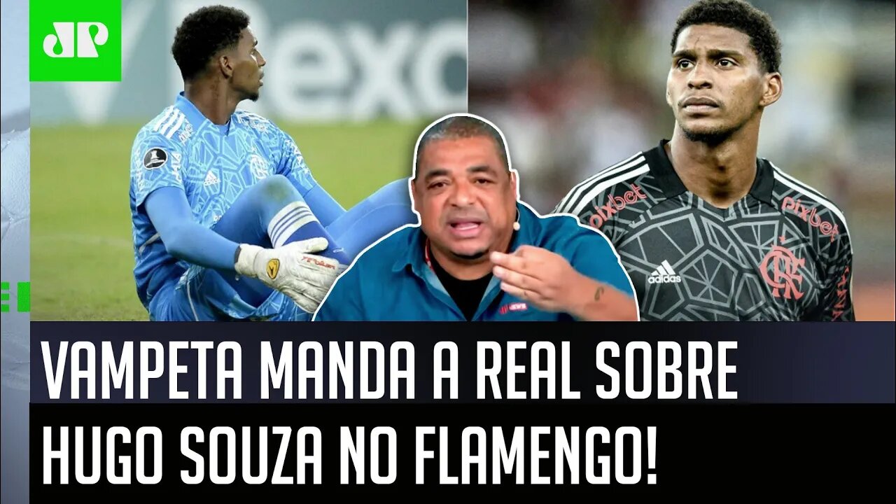 "EU ACHAVA que o Hugo seria o NOVO DIDA! Mas A REAL é que hoje..." Vampeta É SINCERO sobre Flamengo!