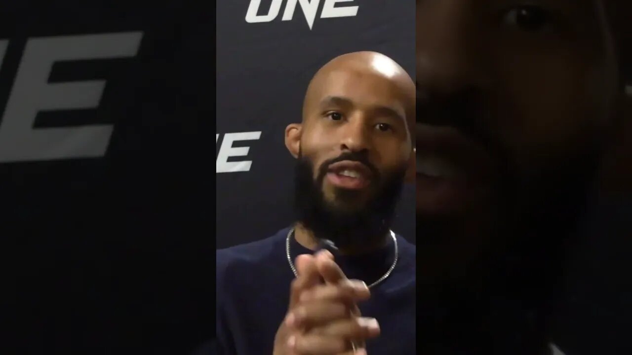 Demetrious Johnson Gives Coach D Some Love #one #onefightnight10 #weareone #darrineaddy #mma