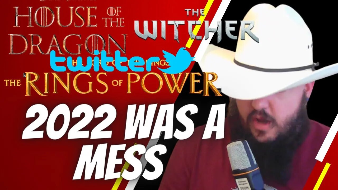 2022 was a mess / rings of power / the Witcher and more
