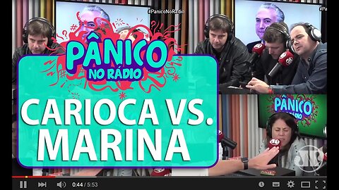 Carioca e Marina brigam por causa de Guido Mantega | Pânico