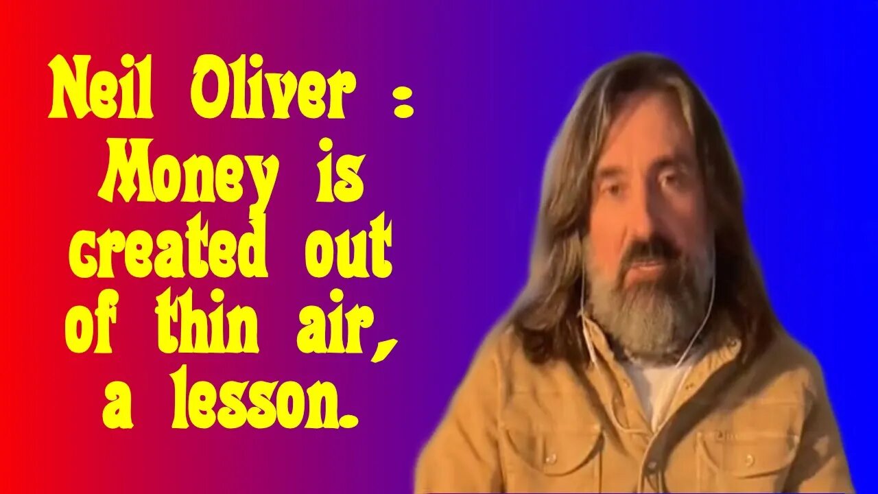 Neil Oliver : A monologue on money.