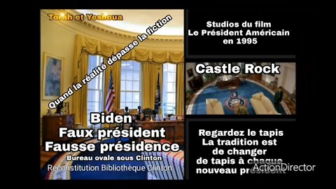 La réalité dépasse la fiction - Biden faux président fausse présidence